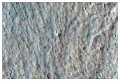 Crater with Flow-Like Fill
