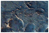 Debris Flows in Eos Chasma Walls
