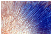 Monitor Slopes of Crater in Melas Chasma
