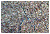 Scarp in Mantling Deposit
