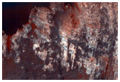 Landslide Dome Dunes Near Uzboi Vallis
