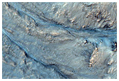 Slope Features on Wall of Palikir Crater