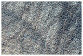 Peak of Possible Ancient Highlands Volcano in Sisyphi Planum
