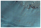 Craters Revealing Fan Stratigraphy in Saheki Crater
