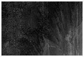 Gullies and Pasted on Material in Nereidum Montes

