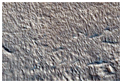 Lobate Debris Apron around Mesa Near Reykholt Crater
