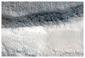 Curved Ridge North of Tartarus Colles
