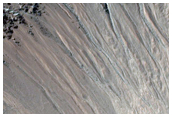 Small Crater with Gullies
