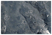 Lava Margin in Southern Elysium Planitia
