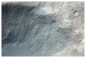 Small Crater on Floor of Slipher Crater
