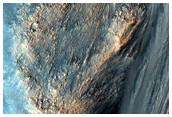 Steep Slopes of Hebes Chasma

