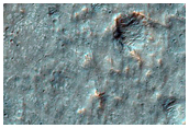 Gullied Crater Wall in Terra Cimmeria
