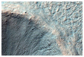 Crater with Steep Slopes