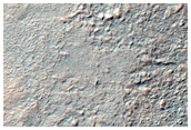Crater Wall in Aonia Terra
