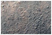 Gullies and Pasted on Material in Nereidum Montes
