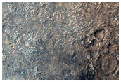 Mounds West of Schiaparelli Crater
