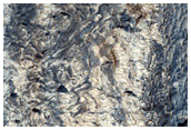 Meridiani Planum Contact with Etched Terrain
