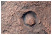 Clay-Rich Deposits Associated with Degraded Crater
