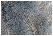 Pits in Crater in Hellas Region
