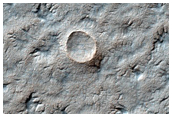 300-Meter Diameter Circular Feature on South Polar Layered Deposits
