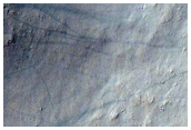 Central Structure of Impact Crater in Terra Cimmeria
