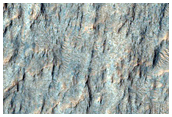 Phyllosilicates and Fluvial Features Near Hashir Crater
