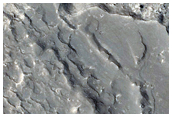 Lafa a sianel yn neheubarth Elysium Planitia