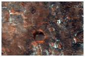 Mulig landingsplass for ExoMars i Mawrth Vallis