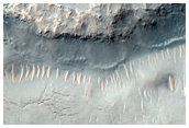 Inverted and Altered Light-Toned Terrain in Sirenum Fossae
