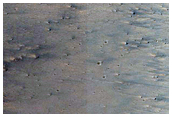 Channels in Chaotic Terrain Near Head of Ravi Vallis

