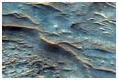 Fluvial Feature North of Hellas Planitia
