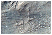 Crater Ejecta in Northeast Hellas Planitia
