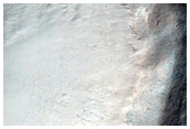 Gullies in Small Crater in Terra Cimmeria
