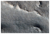 Eroding Crater Deposit in Protonilus Mensae
