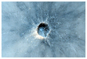 Very Fresh Small Impact Crater
