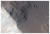 Channel East of Olympus Mons
