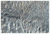 Crescentic Forms in Southeast Hellas Planitia
