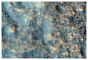 Bedrock in Tempe Terra
