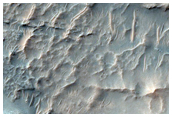 Rocky Deposits on Crater Floor
