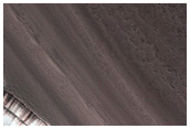 Steep Scarp on Edge of North Polar Layered Deposits
