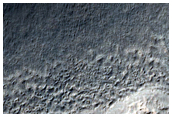 Southern Mid-Latitude Terrain Sample on Rim of Lohse Crater
