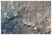 Mounds West of Schiaparelli Crater