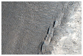Cracks along Mesa in Protonilus Mensae

