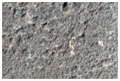 Alluvial Fan on Crater Floor
