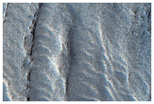 Flow from a Valley in a Mesa in Protonilus Mensae