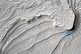 Sedimentary Layers in Crater in Arabia Terra
