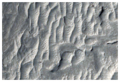Layers in and around Mesa in Aeolis Mensae
