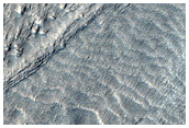 Flow along Mesa Near Deuteronilus Mensae
