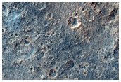 Mounds West of Schiaparelli Crater
