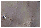 Crater Crossed by Channel in Arabia Terra
